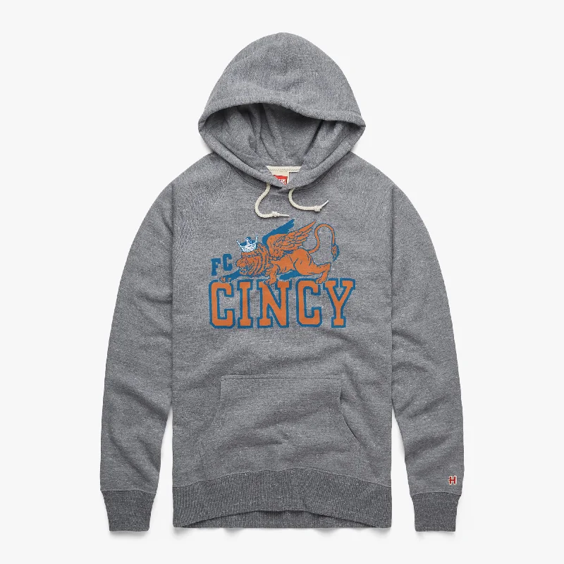 FC Cincy Lion And Crown Hoodie