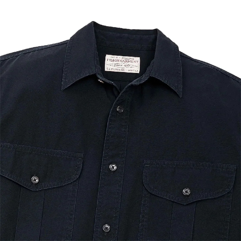 Filson Safari Cloth Guide Shirt Anthracite