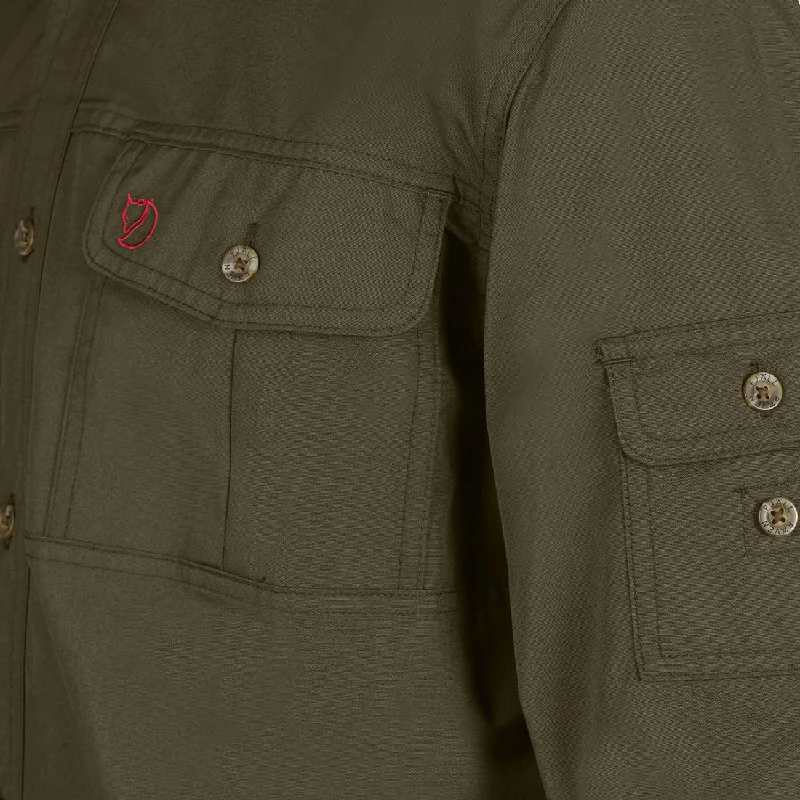 Fjallraven Singi Trekking Shirt Dark Olive