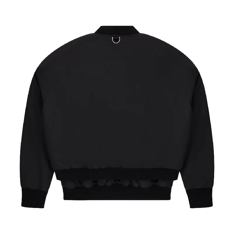 FUTURE BOY CORE MA1 BOMBER JACKET - BLACK