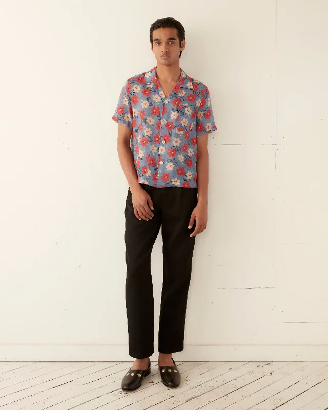 Geo Poppy Short Sleeve Shirt