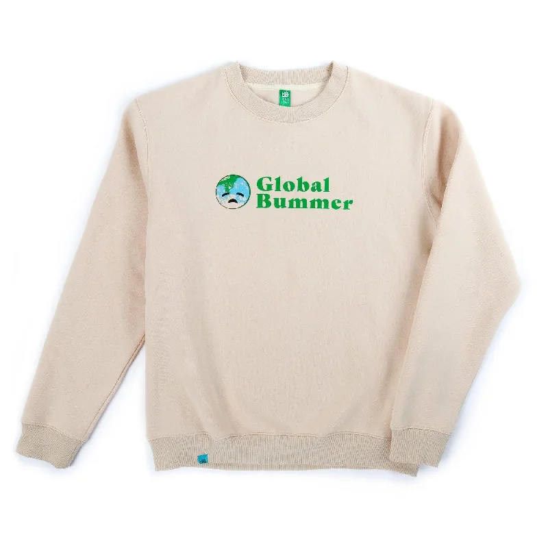 Global Bummer Crewneck Cream