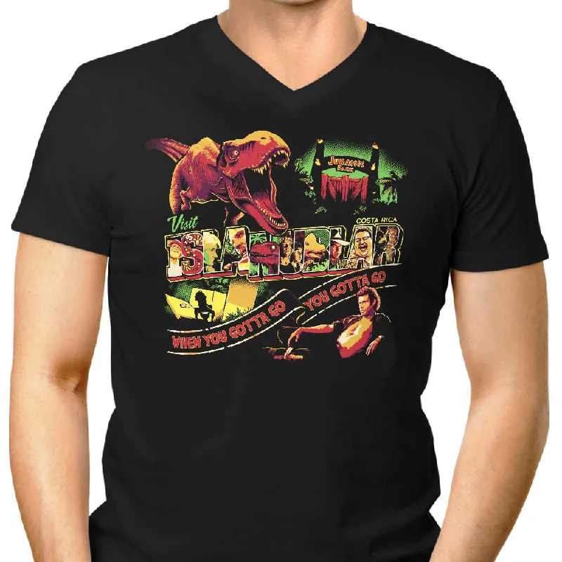 Visit Isla Nublar - Men's V-Neck