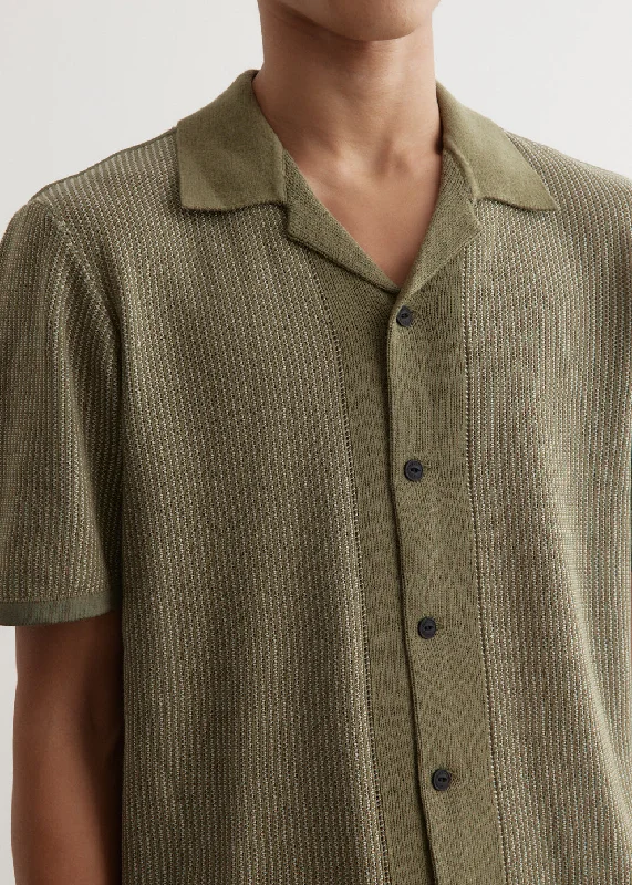 Harvey Knit Camp Shirt