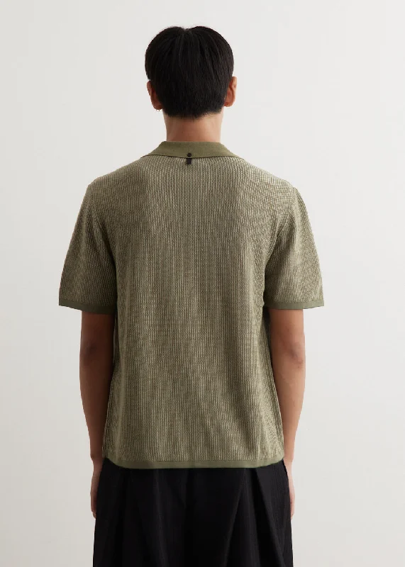 Harvey Knit Camp Shirt