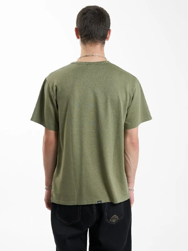 Hemp Issued Merch Fit Tee - Mild Army