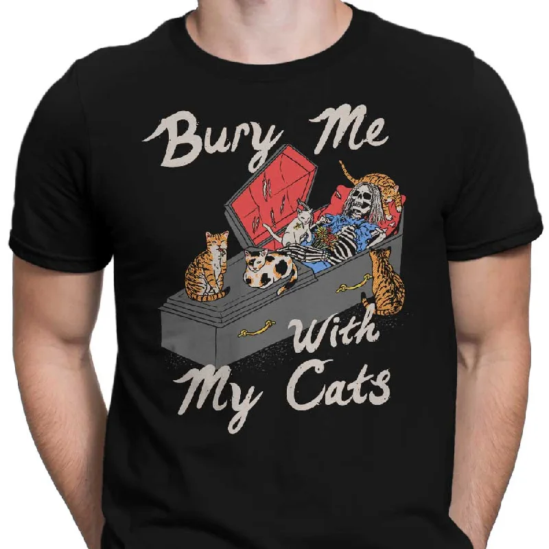 Bury Me With My Cats - Men's Apparel