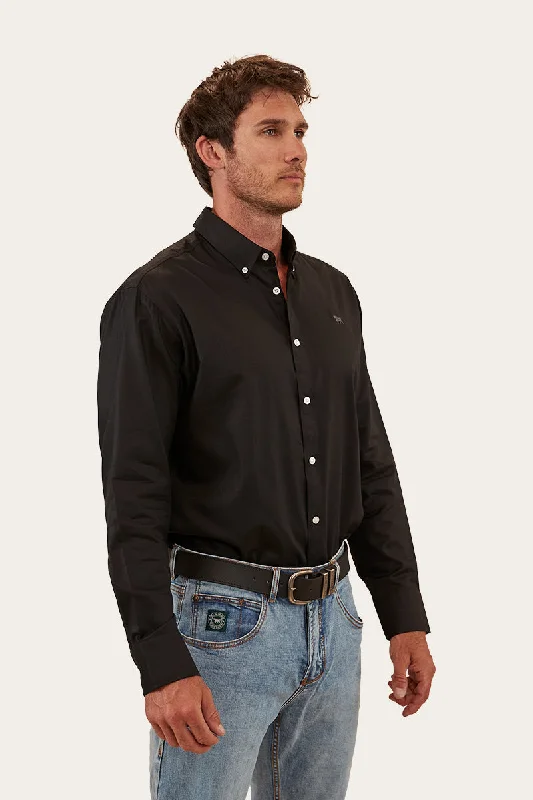 Homestead Mens Dress Shirt - Black