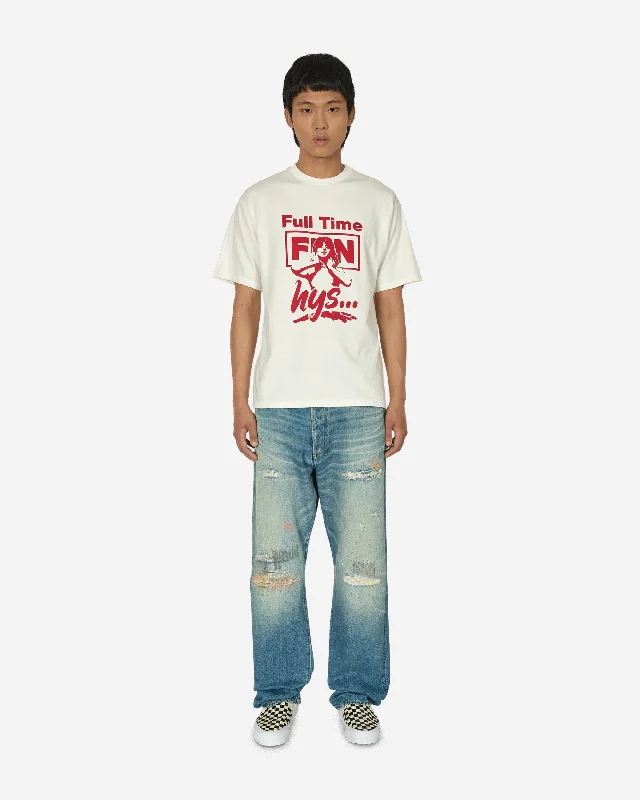 Full Time Fun T-Shirt Dirty White