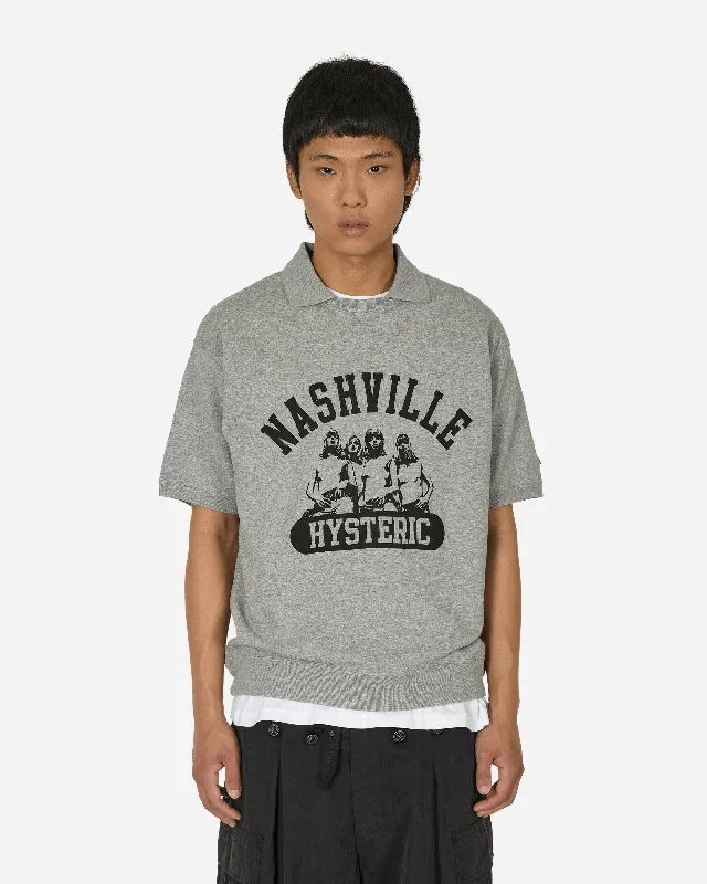 Nashville Collared Sweatshirt Grey