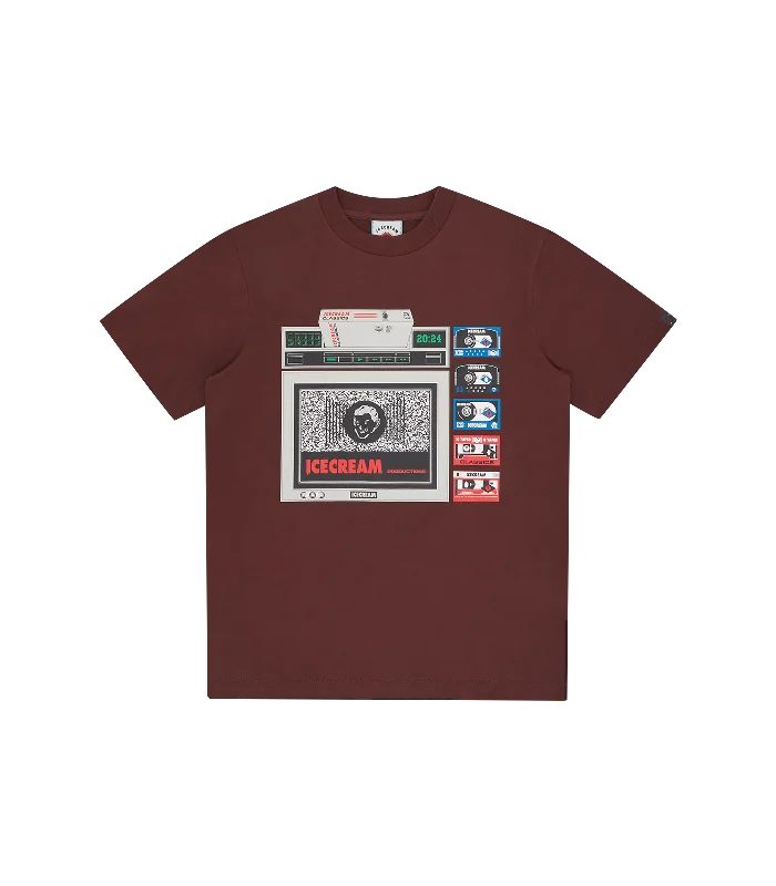 ICTV T-SHIRT - BROWN