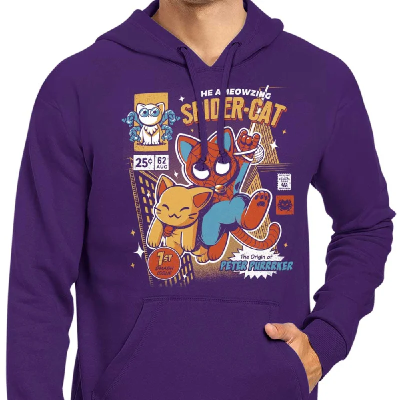 Pullover Hoodie / Purple / S