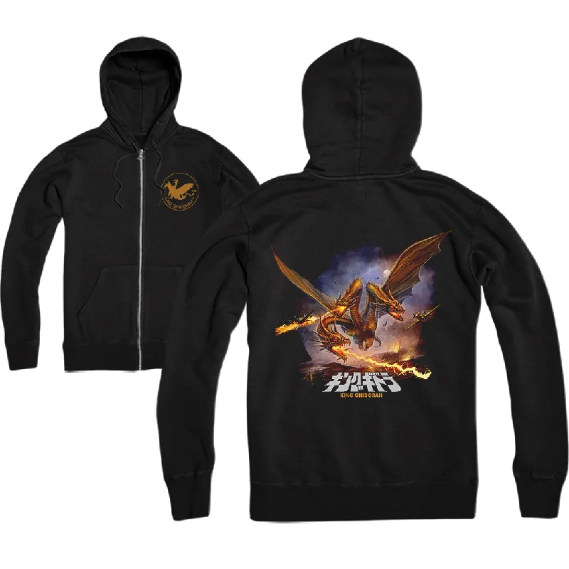 KING GHIDORAH - ZIP UP HOODIE