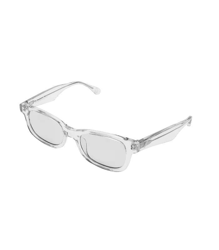 BBC LOGO SUNGLASSES - TRANSPARENT/GREY