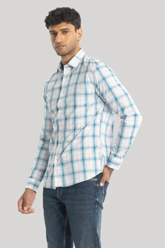 Lamberto Blue Checks Shirt