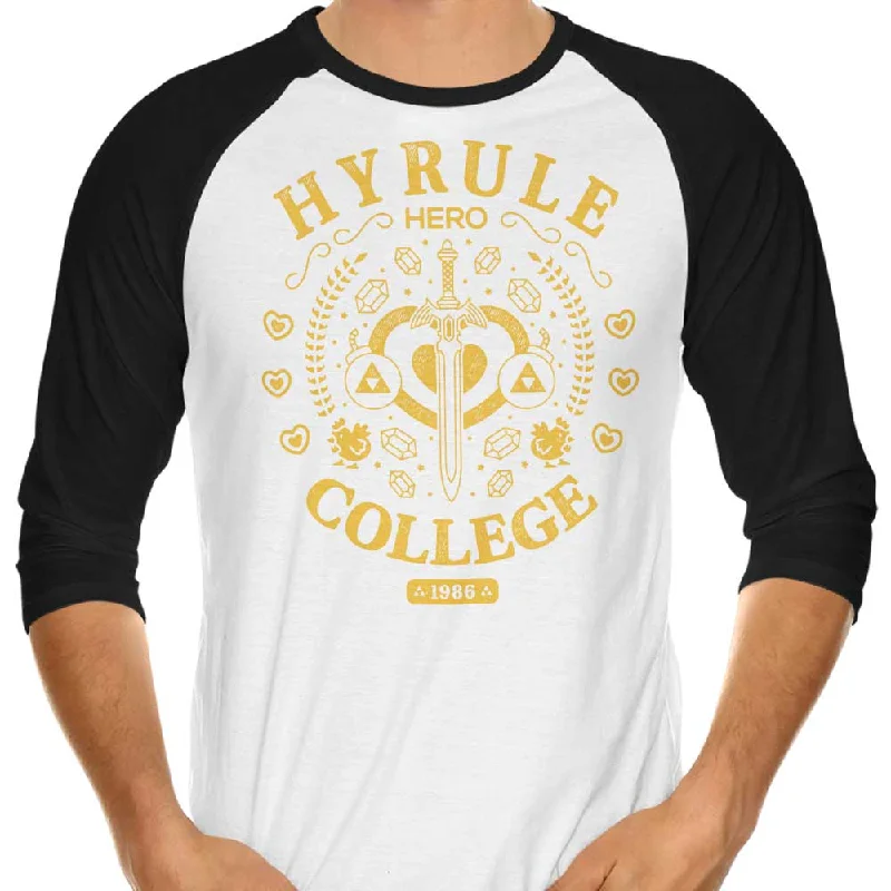 Hero College - 3/4 Sleeve Raglan T-Shirt