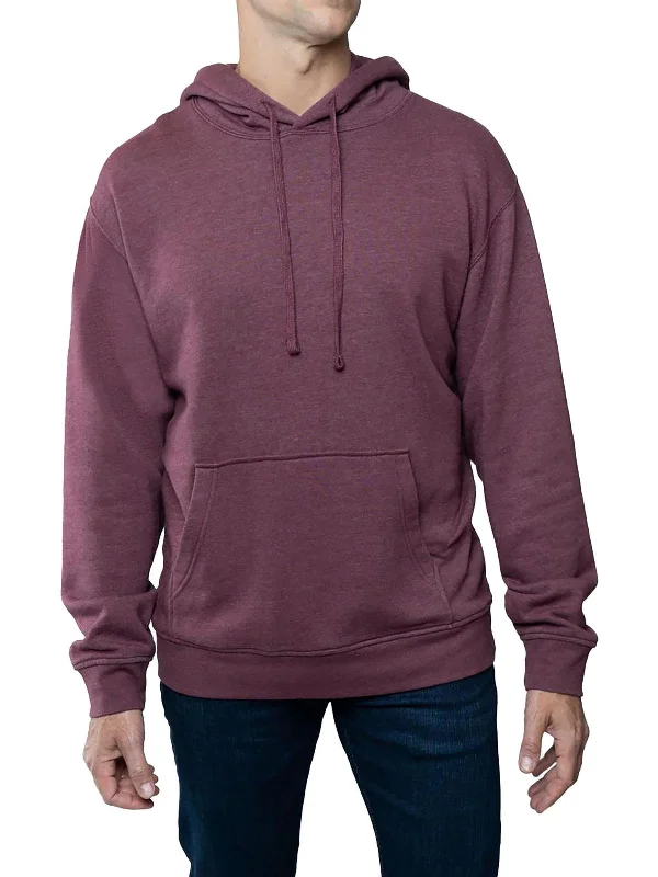 Mens Fleece Pullover Hoodie