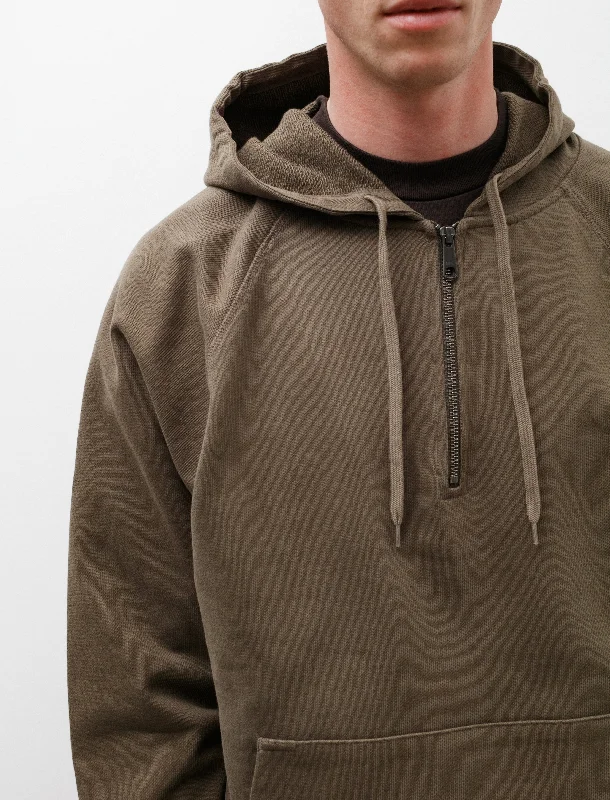 MHL Hoodie Dry Loopback Jersey Olive Leaf