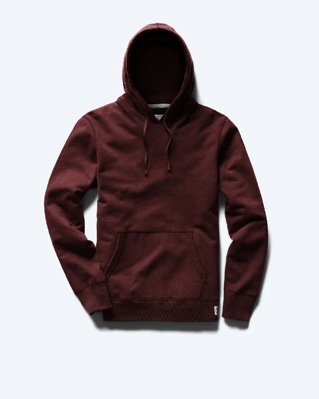 Midweight Terry Slim Pullover Hoodie