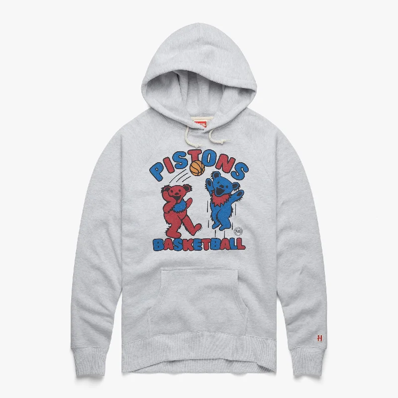 NBA x Grateful Dead x Pistons Hoodie