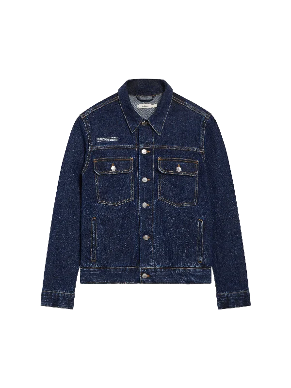 Nettle Denim Jacket—rinse wash