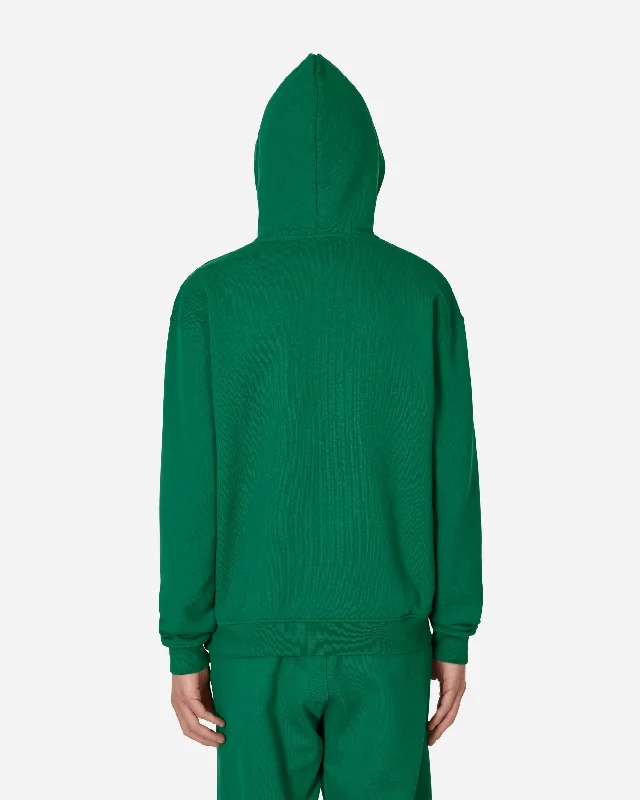 Wordmark Fleece Hooded Sweatshirt Green