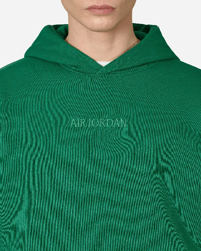 Wordmark Fleece Hooded Sweatshirt Green