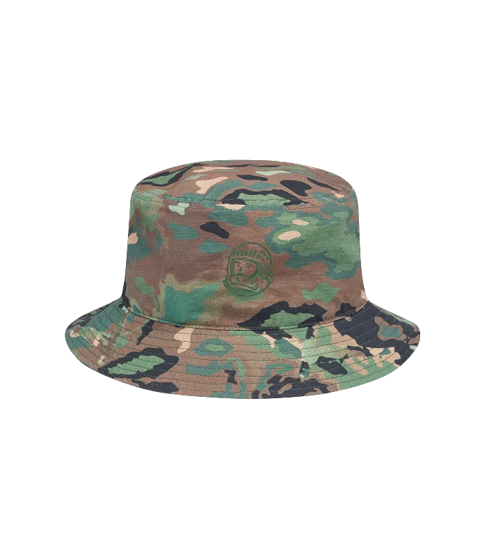 NOTHING CAMO BUCKET HAT - GREEN CAMO