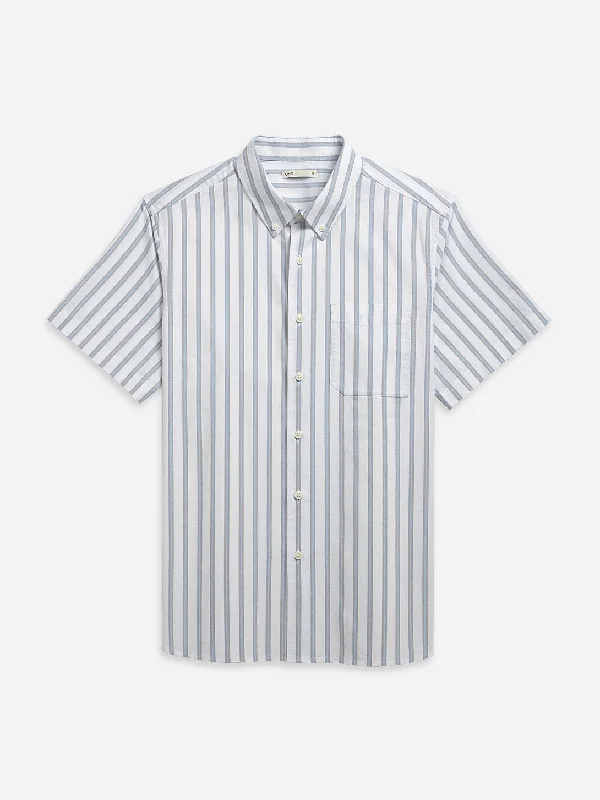 Fulton SS Stripe Oxford Shirt