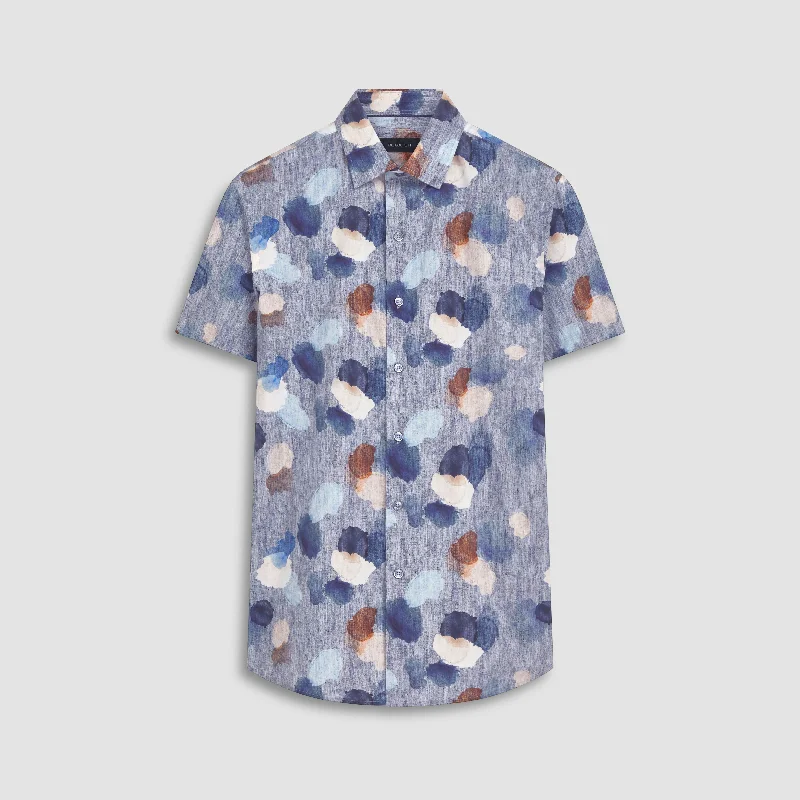 Orson Abstract Print Short Sleeve Shirt