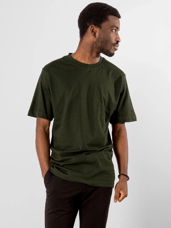 Oversized T-shirt - Bottlegreen