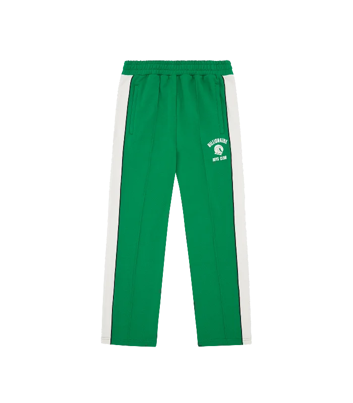 PANELLED TRACK PANTS - GREEN