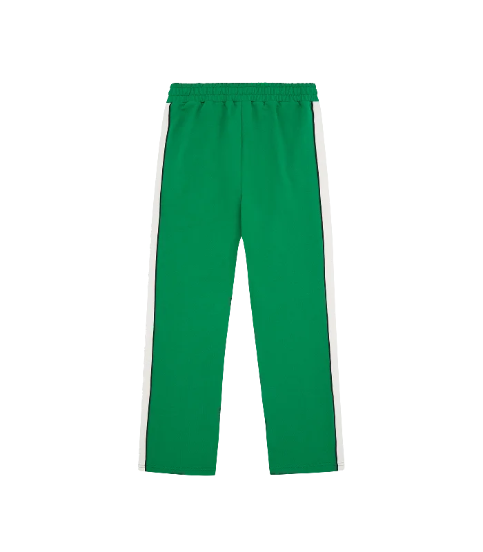 PANELLED TRACK PANTS - GREEN