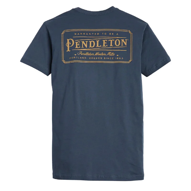 Pendleton Vintage Logo Graphic Tee Indigo / Gold