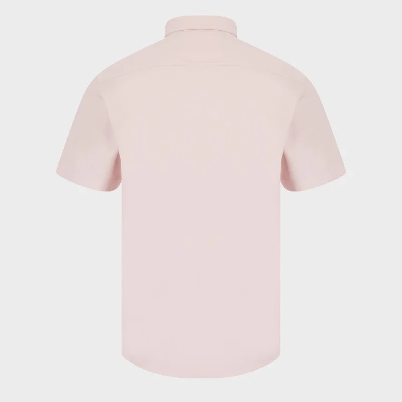 Pink Cotton Twill T-Shirt