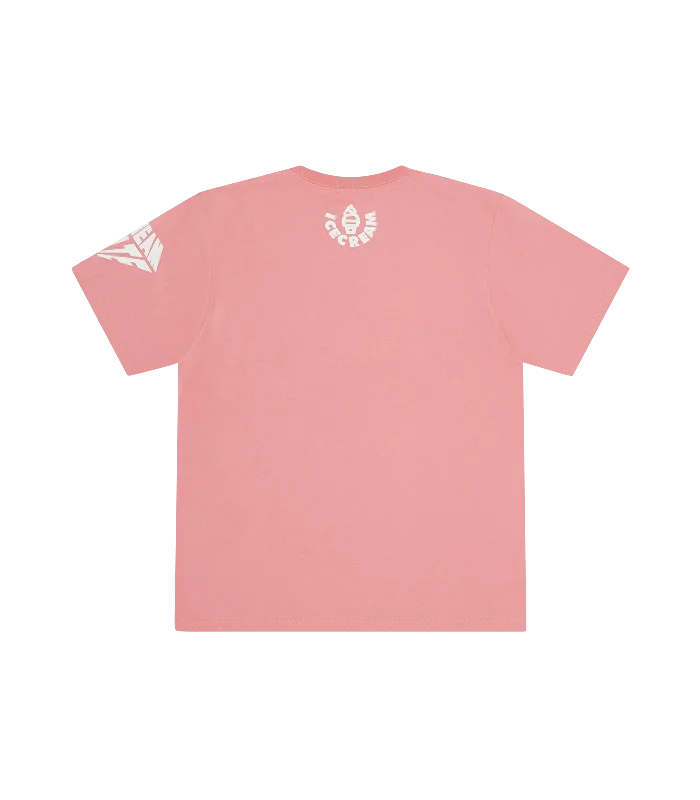 PUFF PRINT TYO T-SHIRT - DEEP PINK