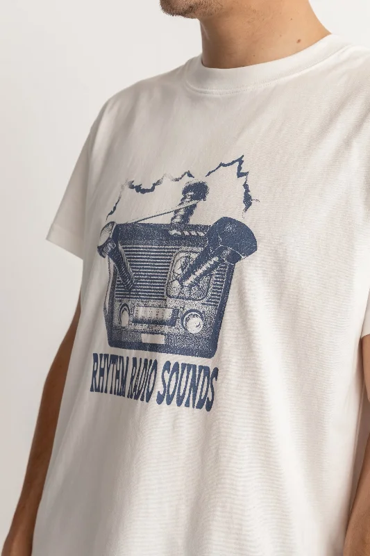 Radio Band Ss T Shirt Vintage White