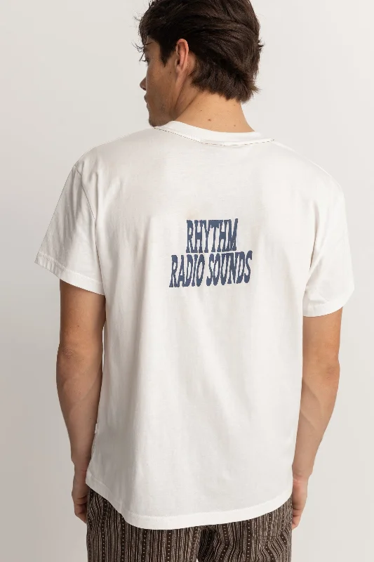 Radio Band Ss T Shirt Vintage White