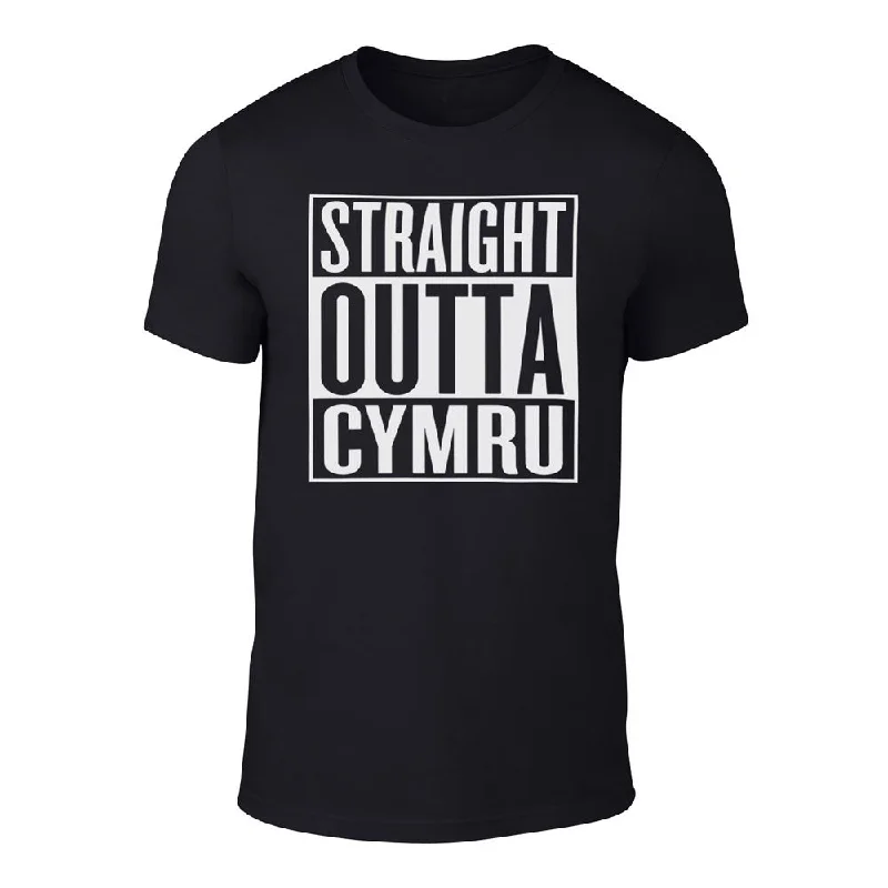 Straight Outta Cymru - Hip Hop Welsh T-Shirt (Choice)