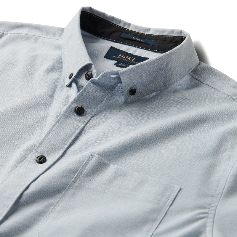 Scholar Stretch Button Up Shirt - Cascata