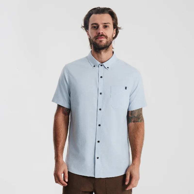 Scholar Stretch Button Up Shirt - Cascata