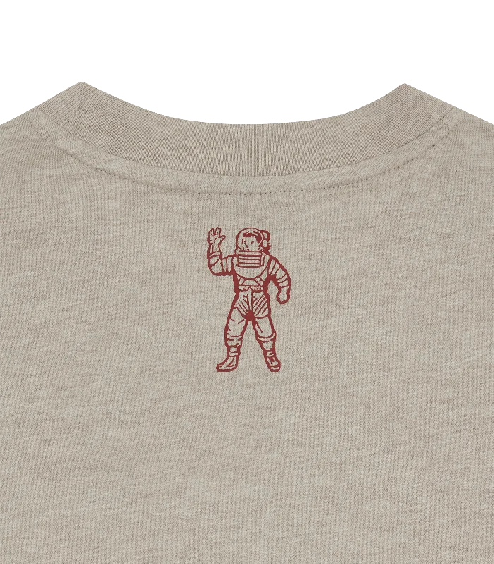 SCRIPT LOGO T-SHIRT - OATMEAL