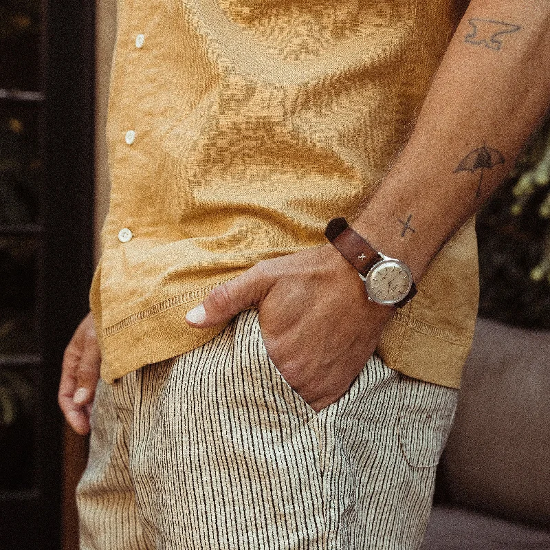 The Short Sleeve Hawthorne in Wheat