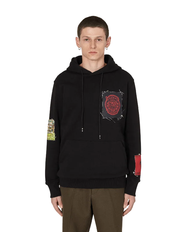 CCCP Fedeli alla Linea Hooded Sweatshirt Black