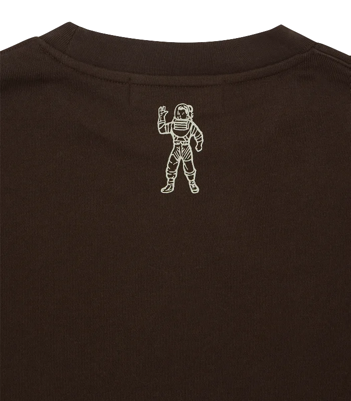 SMALL ARCH LOGO CREWNECK - BROWN