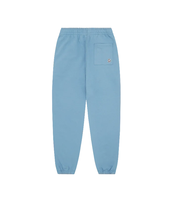 SMALL ARCH LOGO SWEATPANTS - POWDER BLUE