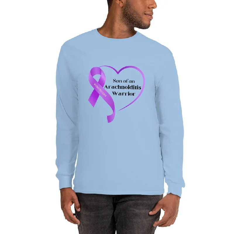 Son of an Arachnoiditis Warrior Unisex Long Sleeve Tee