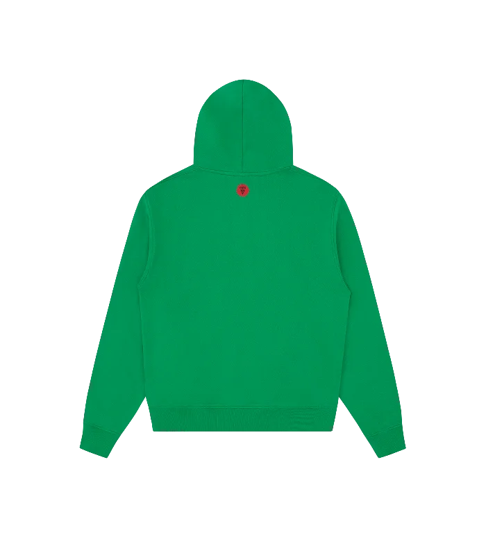 SPLATTER POPOVER HOOD - GREEN