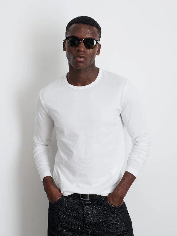 Standard Long-Sleeve T-Shirt In Slub Cotton