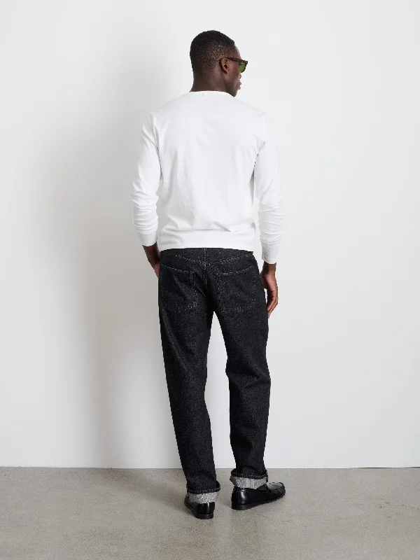 Standard Long-Sleeve T-Shirt In Slub Cotton